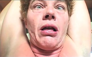 Mature housewife caught at home by two thieves is attacked and fucked