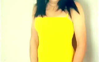 stephanie in yellow dress