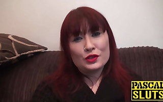 Chubby redhead Donna Austin is beyond hope some estimated banging